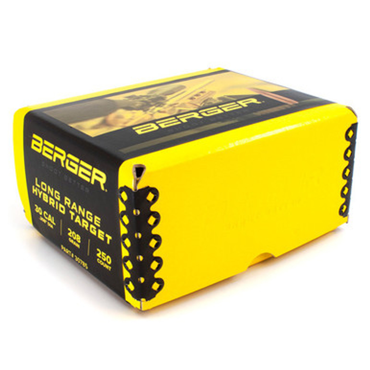 Berger 30 Cal 208gr Long Range Hybrid Target (LRHT) Bullets (250)