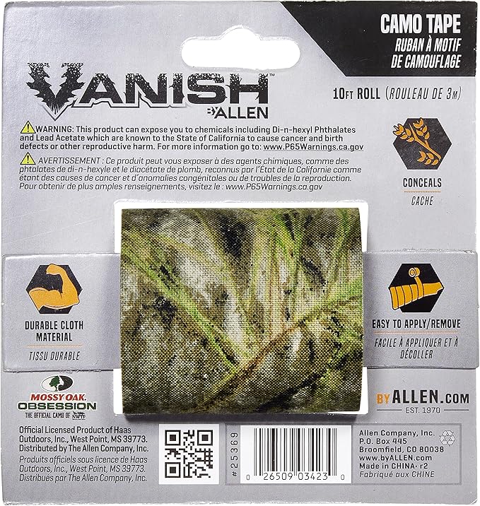 Allen Vanish Camo Cloth Tape Mossy Oak Obsession