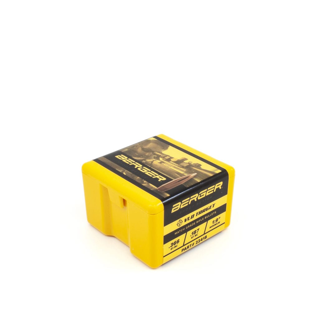 Berger 22 Cal 70gr VLD Target Bullets