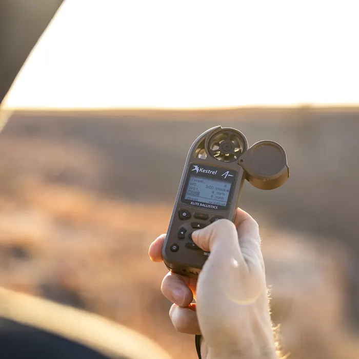 Kestrel 5700X WEZ Elite Weather Meter with Applied Ballistics Tan